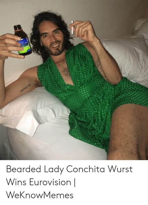Bearded Lady Conchita Wurst Wins Eurovision Weknowmemes Conchita