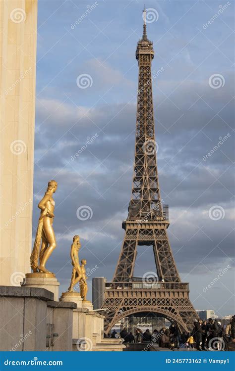 Paris France Tour Eiffel Monumento Gustave Eiffel Monumento Simbolo