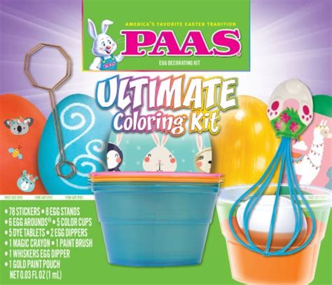 Paas Ultimate Coloring Egg Decorating Kit 1 Ct Ralphs