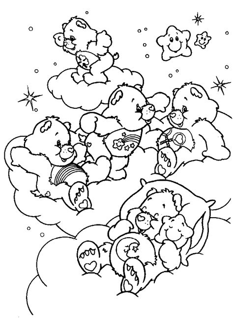 Printable brown bear coloring pages. Care Bears Color Pages - Coloring Home