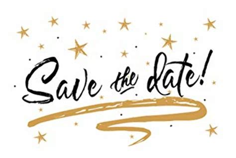 Download High Quality Save The Date Clipart Gold Transparent Png Images
