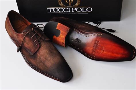 Luxurious materials, unique details, and fine craftsmanship. Mens Luxury Shoes : TucciPolo Genuine Blue Stingray with ...