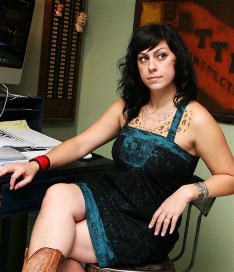 sexy american pickers danielle colby cushman on chair refrigerator on popscreen