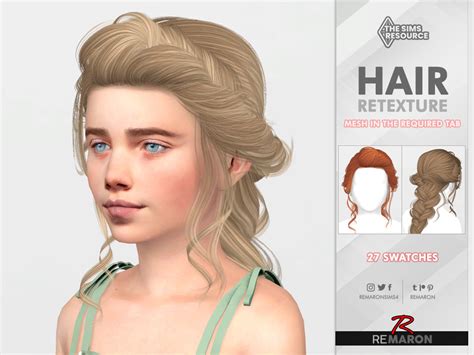 The Sims Resource Wedding Child Hair Retexture Mesh Needed Kids