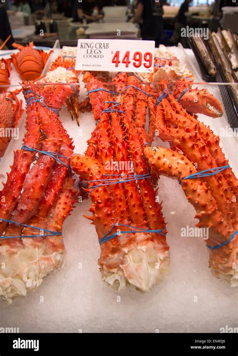 King Crab Legs On The Sydney Fish Market Stock Photo Alamy