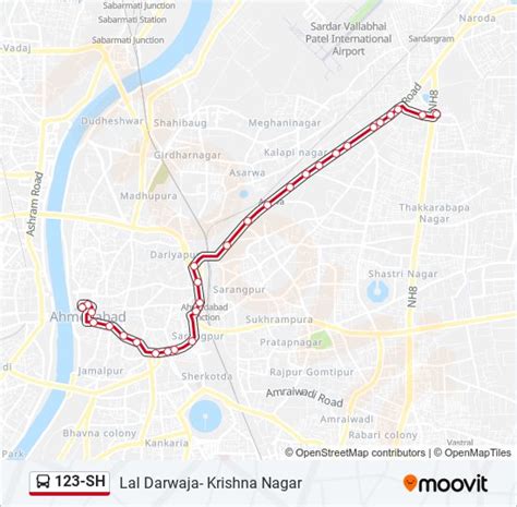 123sh Route Schedules Stops And Maps Krishna Nagar Updated