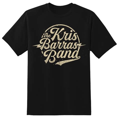 Kris Barras Band Logo Tour T Shirt The Kris Barras Band Uk