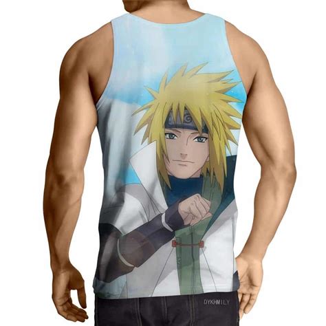 Naruto Japanese Anime Minato Namikaze Cool Dope Tank Top