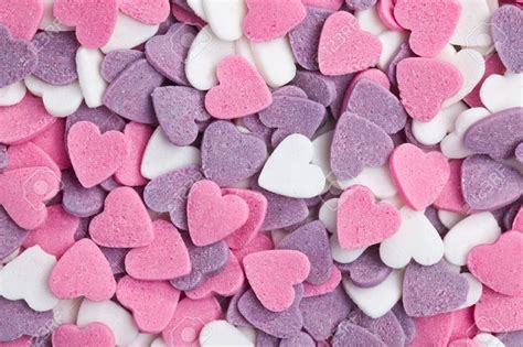 Love Heart Sweets Colorful Heart Heart Background