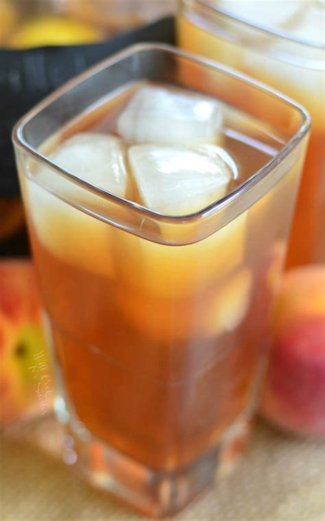 Grilled Lemon Peach Iced Tea Will Cook For Smiles