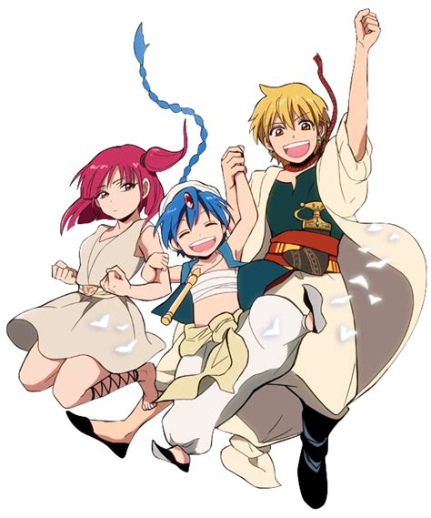 Magi The Labyrinth Of Magic Group2 Render By Anouet On Deviantart