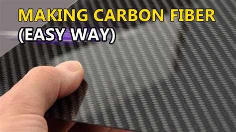 A Great Way To Make Carbon Fiber Laminated Youtube