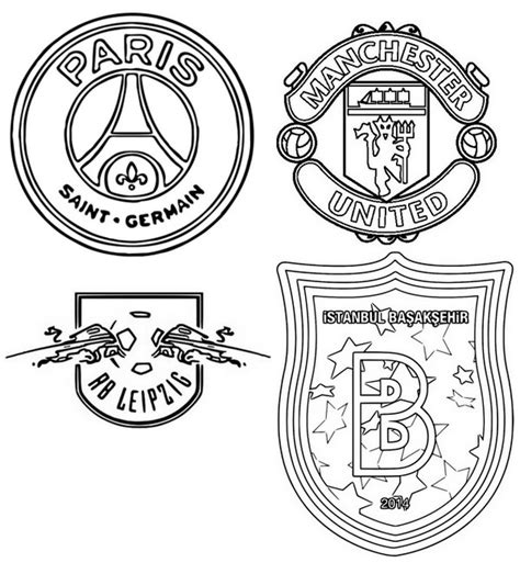 Fc Barcelona Coloring Page Coloring Page Uefa Champions League Images And Photos Finder