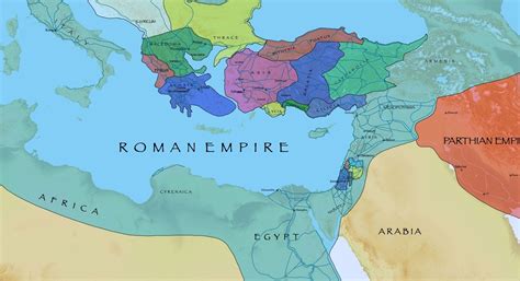 By The First Century Ad The Romans Controlled Most Of The Lands