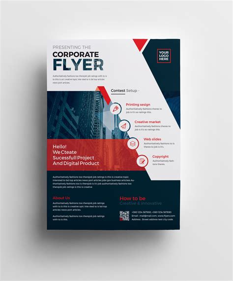 Plutus Professional Corporate Flyer Template Corporate Brochure