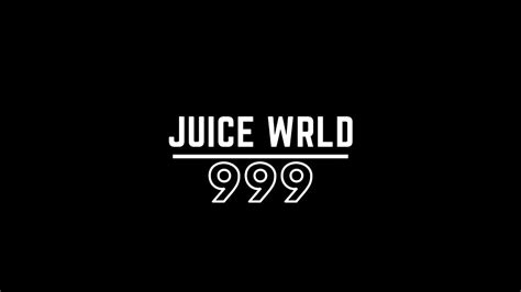 Juice Wrld Name Art Wallpaperforwallbehindbed