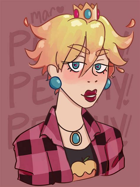 butch princess peach by smoonched on deviantart