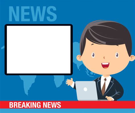 240 Kids News Anchor Stock Illustrations Royalty Free Vector Graphics