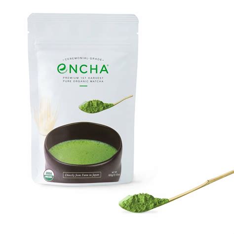 Check spelling or type a new query. Encha Organic Matcha Green Tea Powder (Ceremonial-Grade ...