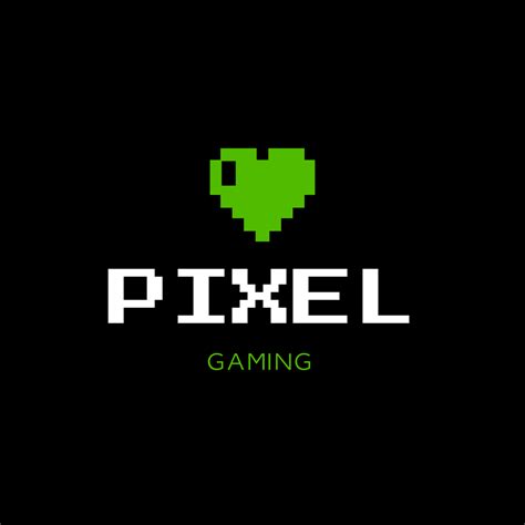 Pixel Gaming Logo Logotipo Artístico Creador De Logos Logotipos