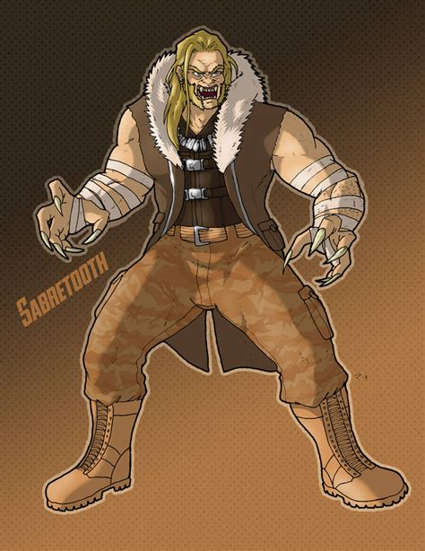 Marvel Villains Sabretooth By Greaperx666 On Deviantart