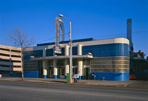 Greyhound Station, Columbia, SC, built in 1938-1939 Streamline Moderne