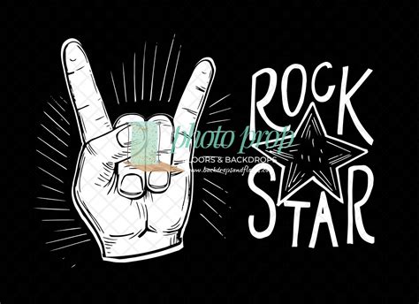 Rock Star Photography Backdrop Records Music Rock And Roll Albums