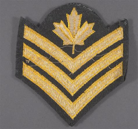 Insignia Rank Sergeant Canadian Armed Forces National Air And