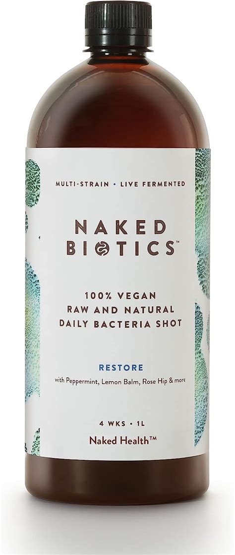 Naked Health Naked Biotics Restore Probiotics For Gut Health Gut
