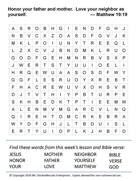 Free Bible Word Search Printable Customize And Print