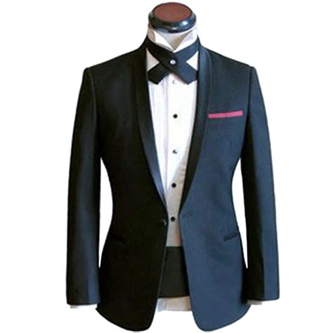 custom made to measure navy blue men wedding suits for men narrow shawl lapel bespoke tailor