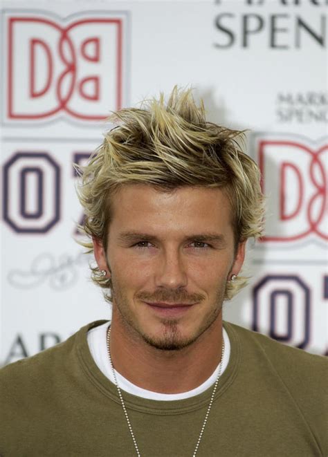 David Beckham Hair Styles The Almighty Evolution Gq