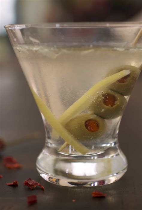 Preserved Lemon Martini With Spicy Olives Tasty Ever After