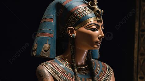 تمثال مصري لفرعون ملكة مصر القديمة صور كليوباترا حقيقية صورة الخلفية للتحميل مجانا