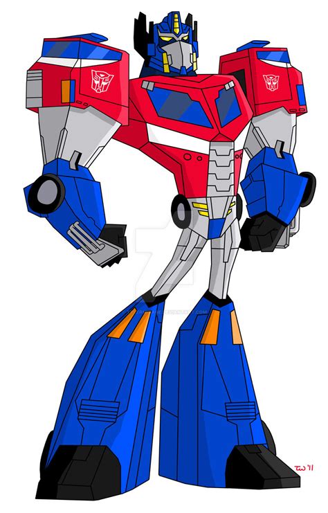 Animated Optimus Prime Cybertron By Tylermirage On Deviantart