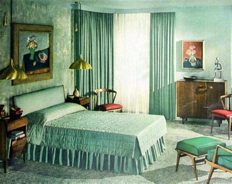 vintage 50s master bedroom decor see 50 examples of retro home style click americana