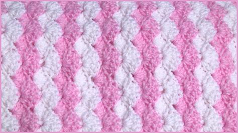 Video Tutorial Learn How To Make A Wavy Baby Blanket