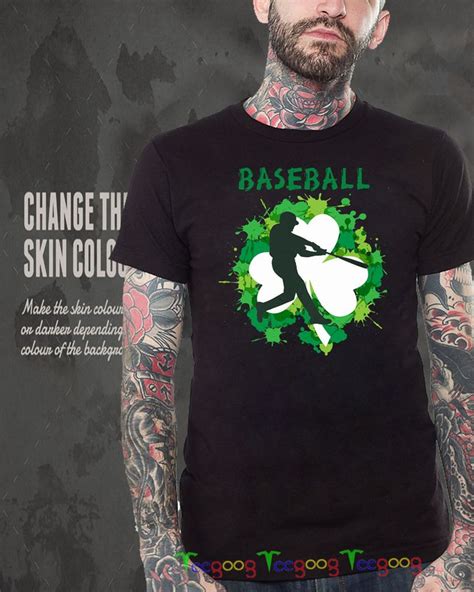 baseball shamrock irish st patty s day sport shirt for baseball lover shirt
