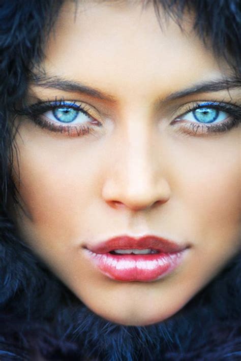 Красивые Женщины Голубые Глаза Фото Telegraph