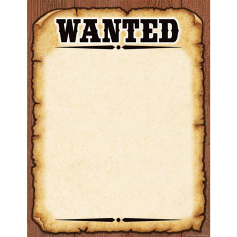 Wanted Poster Free Template It Takes A Lot Of Resources To Fill In A