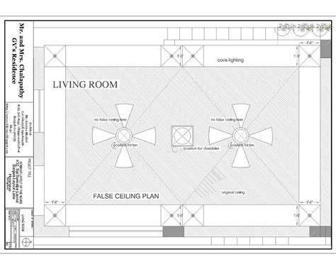 Share More Than 75 False Ceiling Plan Drawing Latest Vn