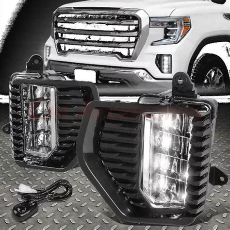 Gmc Sierra 2019 2021 Par De Faros De Niebla Kit Envío gratis