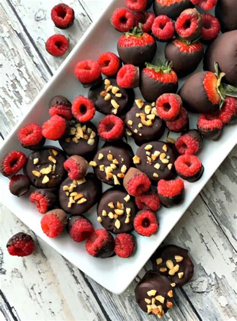 Chocolate Covered Fruit ~ Chocolate Dipped Fresh Fruit ~ A Gouda Life