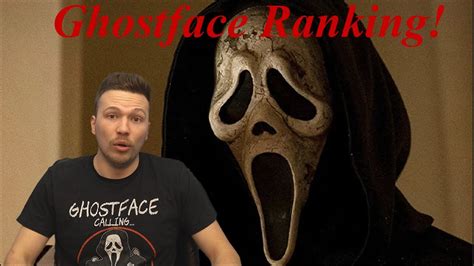Every Ghostface Killer Ranked Including Scream Vi Youtube