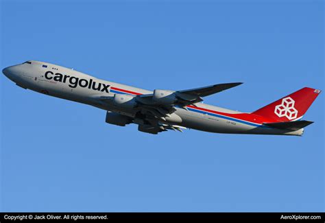 Lx Vcd Cargolux Boeing 747 8f By Jack Oliver Aeroxplorer Photo Database