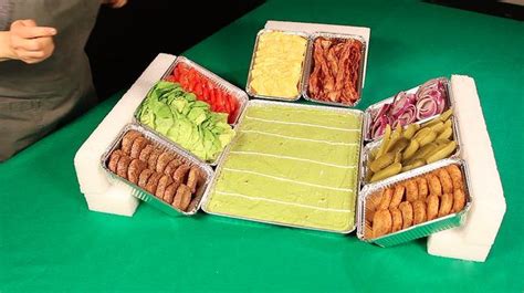 Be The Mvp Of Your Super Bowl Party By Building An Impressive Snack Stadium Featuring A Gourmet