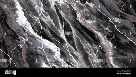 Black Marble Background With White Veins Stock Photo Alamy