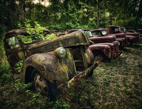 The Faded Beauty Of Abandoned Cars Across Europe And The Us Bbc News