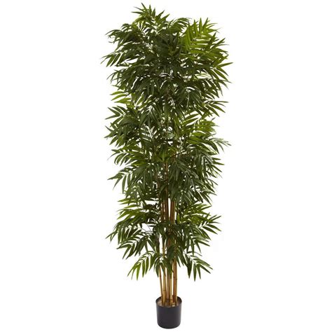 Shop online for high quality artificial christmas trees, christmas lights, ornaments, wreaths, and home décor. Nearly Natural 7.5 ft. Phoenix Palm Tree-5406 - The Home Depot