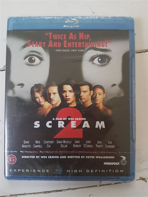 Scream 2 Blu Ray Svensk UtgÅva UtgÅtt Oop Wes C 409060474 ᐈ Köp På